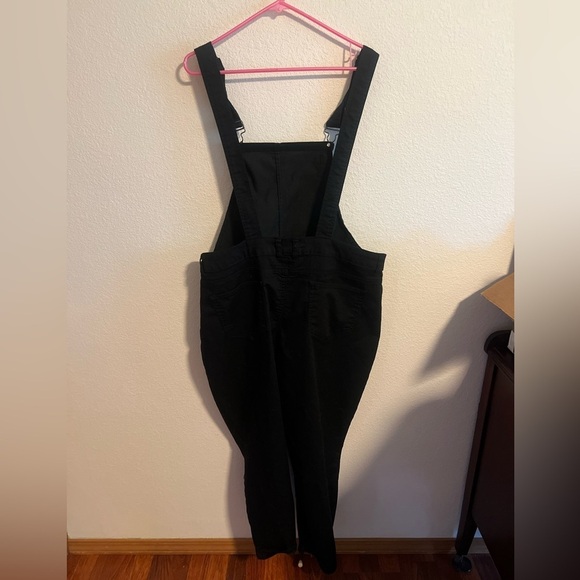 Fashion Nova Black Overalls Size 1X - Picture 5 of 9